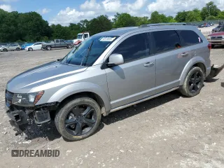 2016 Dodge Journey Crossroad Plus with VIN 3C4PDCGB3GT107651, listed as a Copart auction lot 58518685 with 179,064 mi miles and Salvage title. Bid and sale history available at DreamBid. Image 1.