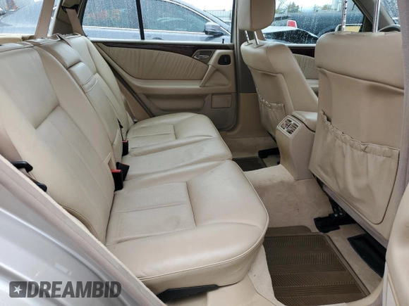 1998 Mercedes-Benz E-Class with VIN WDBJH65F7WA467107, listed as a Copart auction lot 49284975 with 168,287 mi miles and Salvage Title. Bid and sale history available at carsss.com. Image 10.
