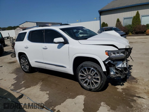 2022 GMC Acadia Denali with VIN 1GKKNPLS4NZ154993, listed as a Copart auction lot 70473834 with 45,157 mi miles and Non Repairable. Bid and sale history available at carsss.com. Image 4.
