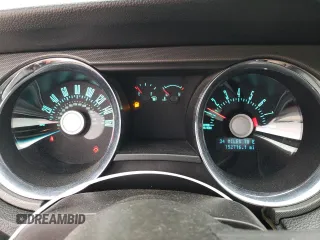 2012 Ford Mustang V6 Premium with VIN 1ZVBP8AM9C5272295, listed as a Copart auction lot 52722335 with 152,716 mi miles and Salvage Title. Bid and sale history available at carsss.com. Image 9.