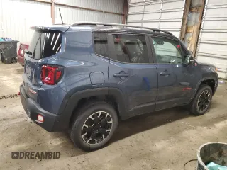 2023 Jeep Renegade Trailhawk with VIN ZACNJDC12PPP20500, listed as a Copart auction lot 46687875 with 50,607 mi miles and Salvage title. Bid and sale history available at DreamBid. Image 3.