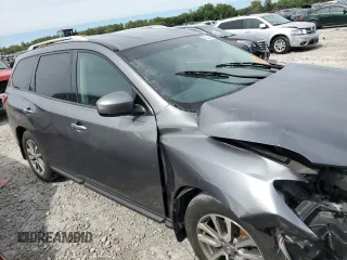 2016 Nissan Pathfinder S with VIN 5N1AR2MM4GC615237, listed as a Copart auction lot 69524584 with 0 mi miles and Salvage Title. Bid and sale history available at carsss.com. Image 4.