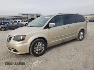 2012 Chrysler Town & Country Limited with VIN 2C4RC1GG3CR119520, listed as a Copart auction lot 49144305 with 161,026 mi miles and Salvage Title. Bid and sale history available at carsss.com. Image 1.