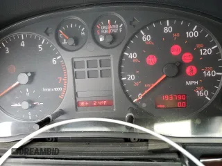 1999 Audi A4 with VIN WAUGD28D5XA326674, listed as a Copart auction lot 87131574 with 193,790 mi miles and Salvage Title. Bid and sale history available at carsss.com. Image 9.