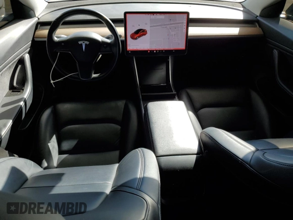 2018 Tesla Model 3 Long Range Battery z VIN 5YJ3E1EA1JF038510, wystawiony jako Copart lot #46352325 z przebiegiem 45 080 mil mil oraz Czysty tytuł • Clean title. Historia ofert i sprzedaży dostępna na DreamBid. Obrazek 8.