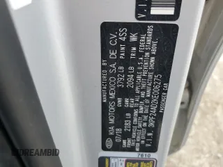 2019 Kia Forte LXS with VIN 3KPF24AD2KE006275, listed as a Copart auction lot 57304255 with 105,810 mi miles and Salvage title. Bid and sale history available at DreamBid. Image 12.
