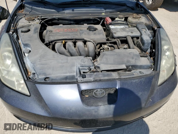 2002 Toyota Celica GT with VIN JTDDR32T020116513, listed as a Copart auction lot 75231274 with 0 mi miles and Non Repairable. Bid and sale history available at carsss.com. Image 11.
