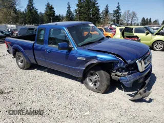 2010 Ford Ranger XLT with VIN 1FTKR4EE4APA61192, listed as a Copart auction lot 53400565 with 141,631 mi miles and Salvage Title. Bid and sale history available at carsss.com. Image 4.