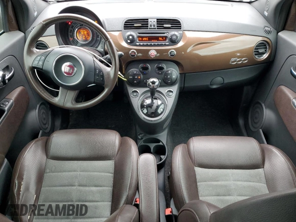 2012 FIAT 500 Sport z VIN 3C3CFFBRXCT200860, wystawiony jako Copart lot #55558535 z przebiegiem 226 446 mil mil oraz Tytuł czysty. Historia ofert i sprzedaży dostępna na DreamBid. Obrazek 8.