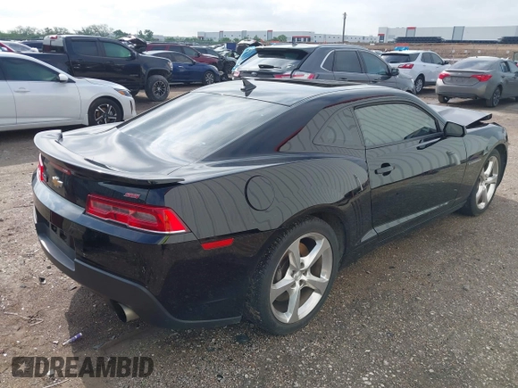 2015 Chevrolet Camaro SS with VIN 2G1FK1EJ4F9303916, listed as a IAAI auction lot 42123957 with 103,380 mi miles and . Bid and sale history available at DreamBid. Image 4.