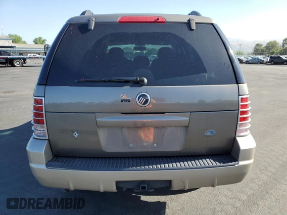 2004 Mercury Mountaineer Convenience z VIN 4M2ZU86W24ZJ08590, wystawiony jako Copart lot #56845865 z przebiegiem 120 928 mil mil oraz Szkoda całkowita • Salvage title. Historia ofert i sprzedaży dostępna na DreamBid. Obrazek 6.