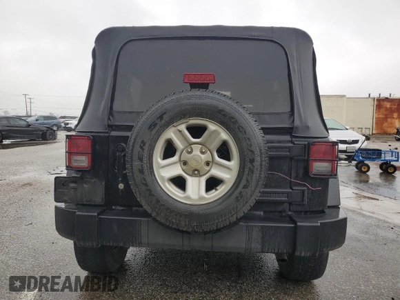 2009 Jeep Wrangler Unlimited X with VIN 1J4GA39119L755818, listed as a Copart auction lot 47886245 with 187,972 mi miles and Salvage Title. Bid and sale history available at carsss.com. Image 6.