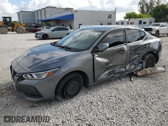 2023 Nissan Sentra S z VIN 3N1AB8BV1PY303460, wystawiony jako Copart lot #55995905 z przebiegiem 36 112 mil mil oraz Nie do naprawy • Non repairable. Historia ofert i sprzedaży dostępna na DreamBid. Obrazek 1.