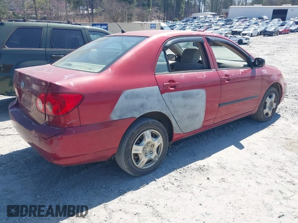 2005 Toyota Corolla CE with VIN 2T1BR32E15C488266, listed as a IAAI auction lot 41895076 with 299,999 mi miles and . Bid and sale history available at DreamBid. Image 4.