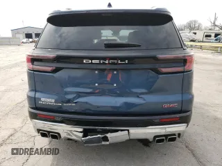 2024 GMC Acadia AWD Denali z VIN 1GKENRKS5RJ187208, wystawiony jako Copart lot #48330065 z przebiegiem 7 235 mil mil oraz Szkoda całkowita • Salvage title. Historia ofert i sprzedaży dostępna na DreamBid. Obrazek 6.