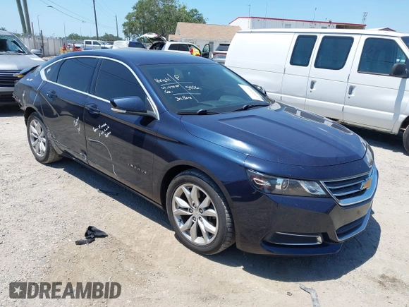 2016 Chevrolet Impala LT with VIN 2G1105SA9G9207051, listed as a IAAI auction lot 42032153 with 82,895 mi miles and . Bid and sale history available at DreamBid. Image 1.