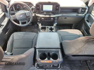 2023 Ford F-150 XL with VIN 1FTEW1EP9PKE23979, listed as a Copart auction lot 57649475 with 35,240 mi miles and Non repairable. Bid and sale history available at DreamBid. Image 8.