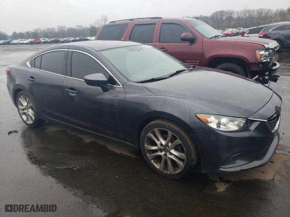 2015 Mazda Mazda6 i Touring with VIN JM1GJ1V52F1200239, listed as a Copart auction lot 50861375 with 247,038 mi miles and Clean Title. Bid and sale history available at carsss.com. Image 4.