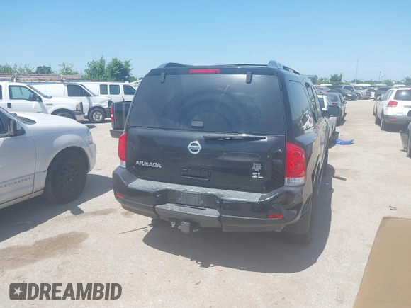 2011 Nissan Armada SV z VIN 5N1AA0ND6BN623511, wystawiony jako IAAI lot #42248998 z przebiegiem 174 878 mil mil oraz . Historia ofert i sprzedaży dostępna na DreamBid. Obrazek 4.