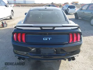 2019 Ford Mustang GT with VIN 1FA6P8CFXK5201985, listed as a IAAI auction lot 41740987 with 77,500 mi miles. Bid and sale history available at carsss.com. Image 16.