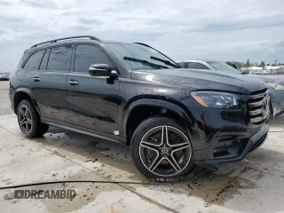2024 Mercedes-Benz GLS 450 with VIN 4JGFF5KE7RB171680, listed as a Copart auction lot 62103174 with 845 mi miles and Non Repairable. Bid and sale history available at DreamBid. Image 4.