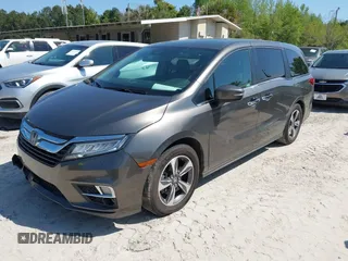 2020 Honda Odyssey Touring with VIN 5FNRL6H87LB002202, listed as a IAAI auction lot 42015741 with 182,051 mi miles and . Bid and sale history available at DreamBid. Image 17.