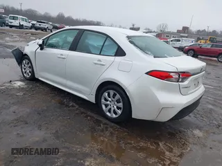 2023 Toyota Corolla LE with VIN 5YFB4MDE5PP008234, listed as a IAAI auction lot 41505320 with 49,314 mi miles. Bid and sale history available at carsss.com. Image 3.