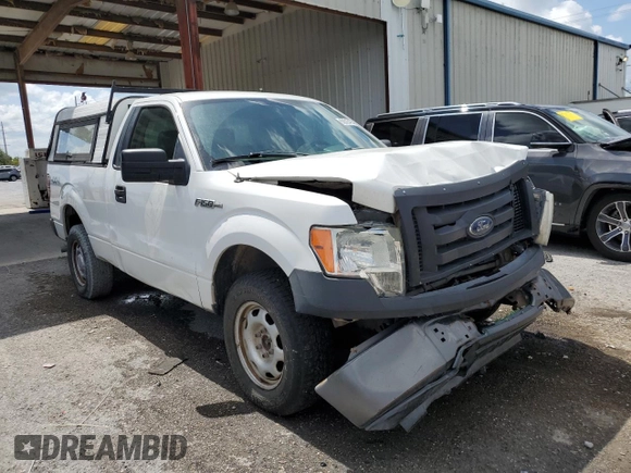 2011 Ford F-150 XL with VIN 1FTMF1EF5BFB96021, listed as a Copart auction lot 63515435 with Not provided miles and Salvage title. Bid and sale history available at DreamBid. Image 4.