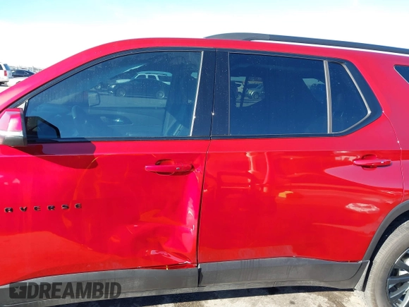 2023 Chevrolet Traverse RS with VIN 1GNERJKW9PJ335871, listed as a IAAI auction lot 41340811 with 17,256 mi miles. Bid and sale history available at carsss.com. Image 14.