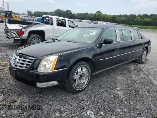2011 Cadillac DTS Professional Limousine with VIN 1GE9K9C64BU550391, listed as a Copart auction lot 64966434 with 54,121 mi miles and Clean Title. Bid and sale history available at carsss.com. Image 1.