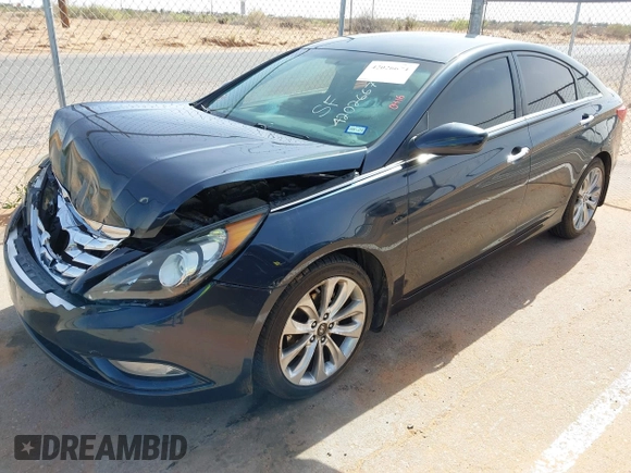 2012 Hyundai Sonata 2.4L Limited PZEV with VIN 5NPEC4AC6CH350107, listed as a IAAI auction lot 42026674 with 162,855 mi miles. Bid and sale history available at carsss.com. Image 2.