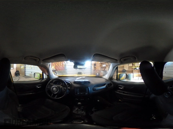 2017 Jeep Renegade Latitude with VIN ZACCJBBB5HPF12072, listed as a IAAI auction lot 41619852 with 106,753 mi miles. Bid and sale history available at carsss.com. Image 17.