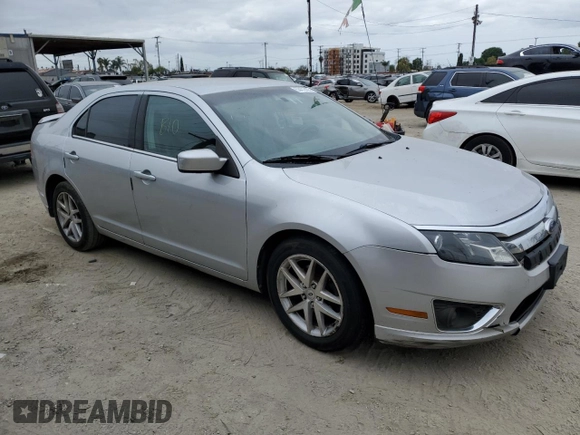 2010 Ford Fusion SEL with VIN 3FAHP0JA6AR213774, listed as a Copart auction lot 53472435 with 0 mi miles and Clean Title. Bid and sale history available at carsss.com. Image 4.