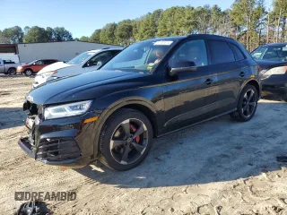 2019 Audi SQ5 Premium Plus with VIN WA1B4AFY0K2087030, listed as a Copart auction lot 37741814 with 46,986 mi miles and . Bid and sale history available at DreamBid. Image 1.