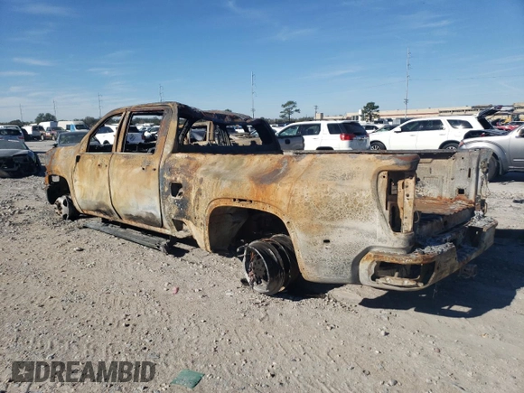 2022 Chevrolet Silverado 3500HD High Country with VIN 1GC4YVEY1NF313200, listed as a Copart auction lot 80905254 with 0 mi miles and Salvage Title. Bid and sale history available at carsss.com. Image 2.