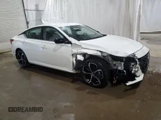2025 Nissan Altima SR with VIN 1N4BL4CVXSN315043, listed as a Copart auction lot 55392865 with 13,983 mi miles and Clean Title. Bid and sale history available at DreamBid. Image 4.
