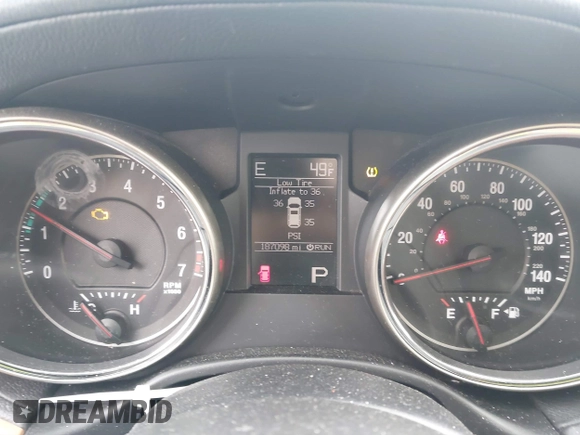 2013 Jeep Grand Cherokee Overland with VIN 1C4RJECG5DC648593, listed as a IAAI auction lot 41576630 with 187,098 mi miles. Bid and sale history available at carsss.com. Image 7.