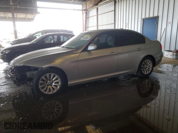 2009 BMW 3 Series 328i with VIN WBAPH77529NL82255, listed as a Copart auction lot 45608355 with 110,097 mi miles and Salvage Title. Bid and sale history available at carsss.com. Image 1.