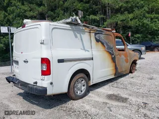 2018 Nissan NV Cargo S with VIN 1N6BF0KY3JN803395, listed as a IAAI auction lot 39977344 with 1 mi miles. Bid and sale history available at carsss.com. Image 4.
