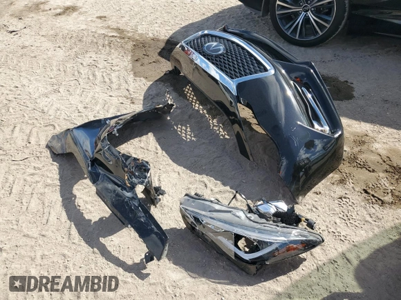 2020 Infiniti Q60 Luxe with VIN JN1EV7EK5LM340240, listed as a Copart auction lot 43447795 with 15,198 mi miles and Salvage Title. Bid and sale history available at carsss.com. Image 12.