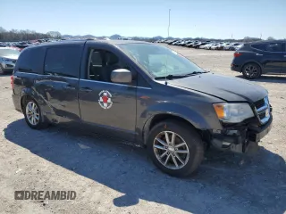 2019 Dodge Grand Caravan SXT with VIN 2C4RDGCGXKR544804, listed as a Copart auction lot 50047295 with 112,374 mi miles and Salvage Title. Bid and sale history available at DreamBid. Image 4.