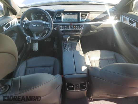 2020 Genesis G80 3.8L with VIN KMTFN4JE4LU329537, listed as a Copart auction lot 76778194 with 30,346 mi miles and Salvage Title. Bid and sale history available at carsss.com. Image 8.