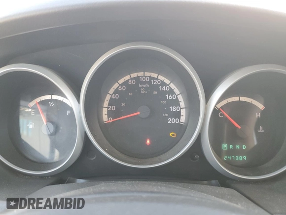 2008 Dodge Grand Caravan SE with VIN 1D8HN44H78B195804, listed as a Copart auction lot 55349245 with 247,389 mi miles and Salvage Title. Bid and sale history available at DreamBid. Image 9.