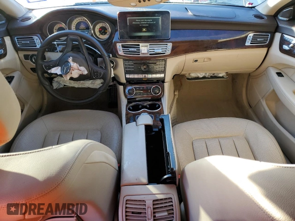 2015 Mercedes-Benz CLS-Class CLS 550 with VIN WDDLJ9BB8FA150573, listed as a Copart auction lot 41841895 with 26,811 mi miles and Salvage Title. Bid and sale history available at carsss.com. Image 8.
