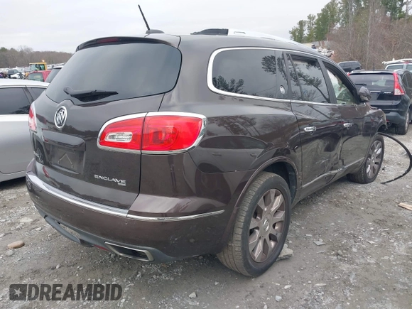 2017 Buick Enclave Leather with VIN 5GAKVBKD3HJ110800, listed as a IAAI auction lot 41152748 with Not Provided miles and . Bid and sale history available at DreamBid. Image 4.