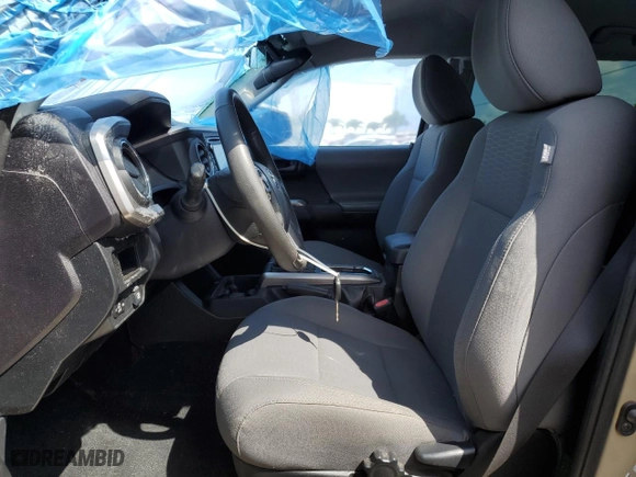 2017 Toyota Tacoma SR5 with VIN 3TMDZ5BN1HM024698, listed as a Copart auction lot 55205014 with 56,829 mi miles and Salvage Title. Bid and sale history available at carsss.com. Image 7.