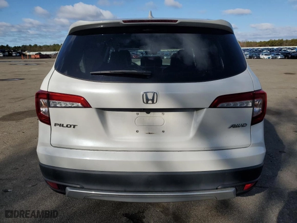 2019 Honda Pilot EX-L with VIN 5FNYF6H50KB076830, listed as a Copart auction lot 49957565 with 93,707 mi miles and Salvage Title. Bid and sale history available at carsss.com. Image 6.