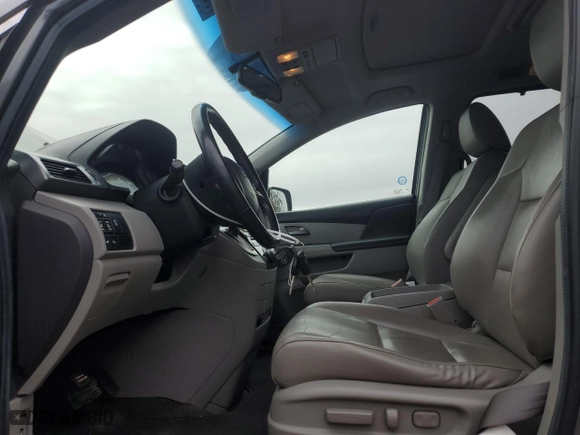 2012 Honda Odyssey EX-L with VIN 5FNRL5H61CB508181, listed as a Copart auction lot 52174205 with 203,763 mi miles and Salvage Title. Bid and sale history available at carsss.com. Image 7.