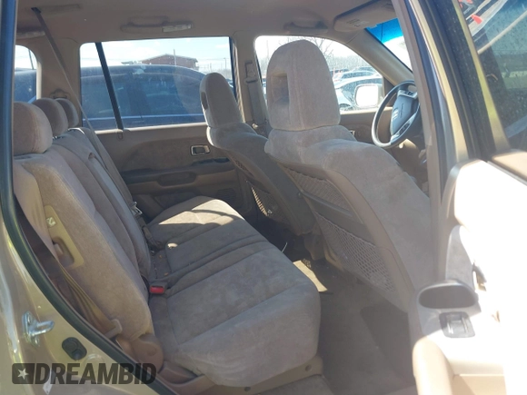 2003 Honda Pilot EX with VIN 2HKYF18453H580075, listed as a IAAI auction lot 41897635 with 1 mi miles. Bid and sale history available at carsss.com. Image 8.