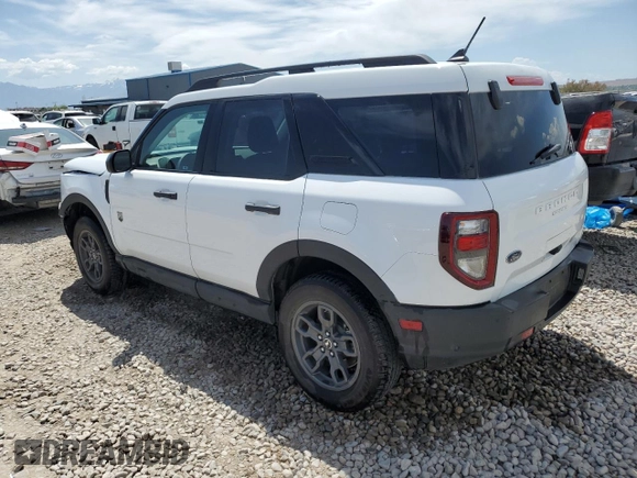 2024 Ford Bronco Sport Big Bend with VIN 3FMCR9B68RRE16976, listed as a Copart auction lot 58796635 with 5,815 mi miles and Salvage title. Bid and sale history available at DreamBid. Image 2.